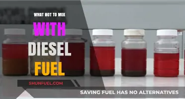 Avoid These Deadly Mixes with Diesel Fuel