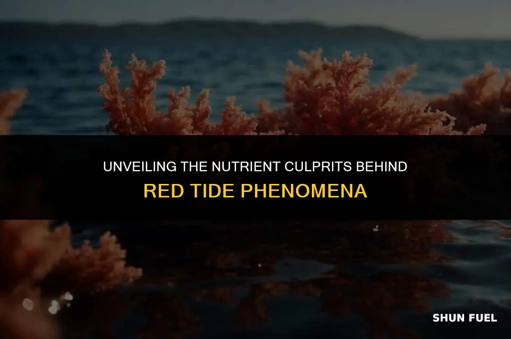 what nutrients fuel red tide
