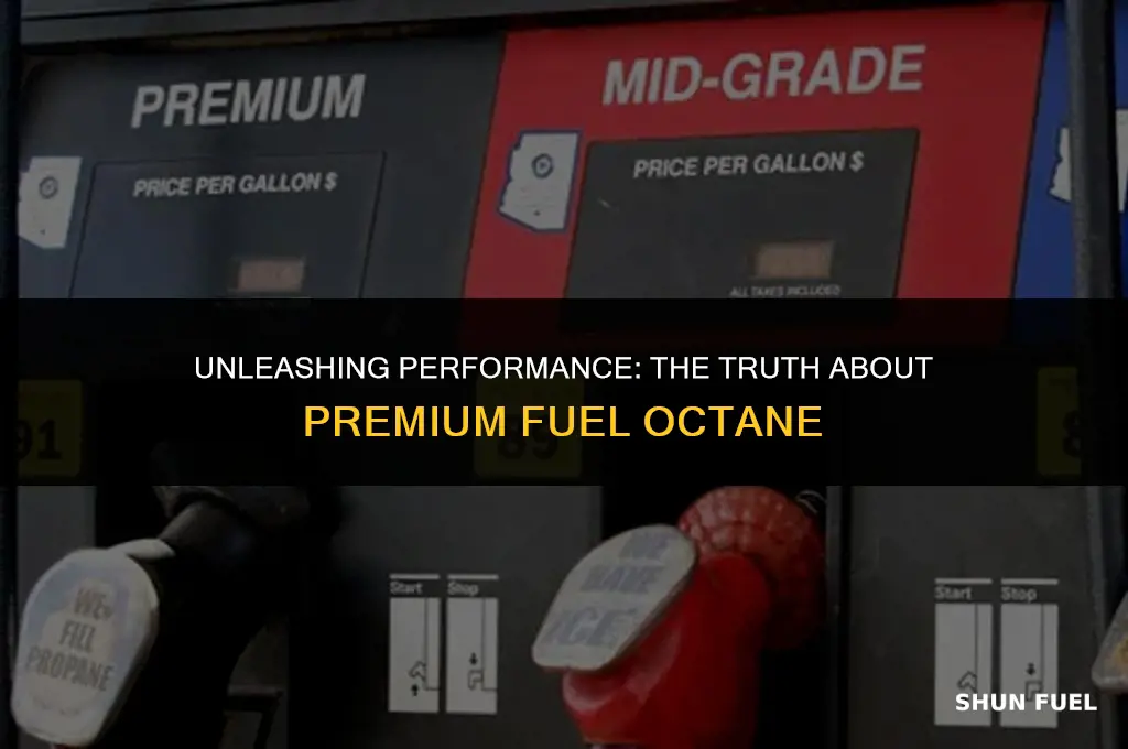 what octain is premium fuel