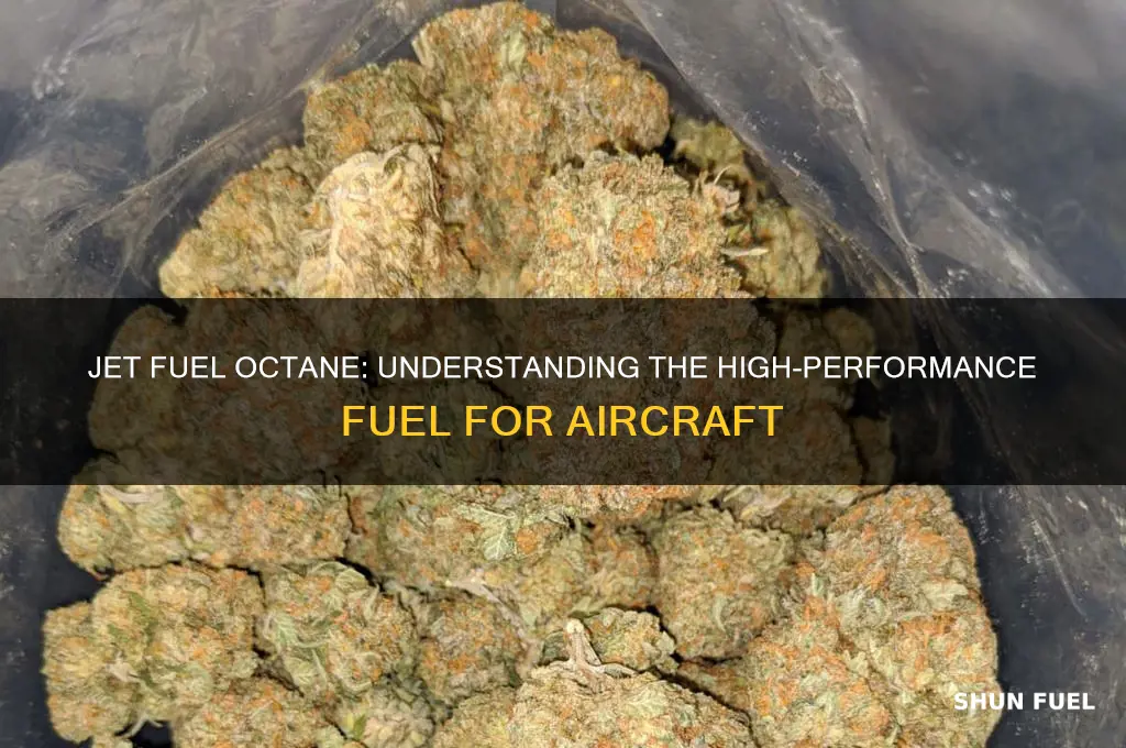 what octane fuel do jets use