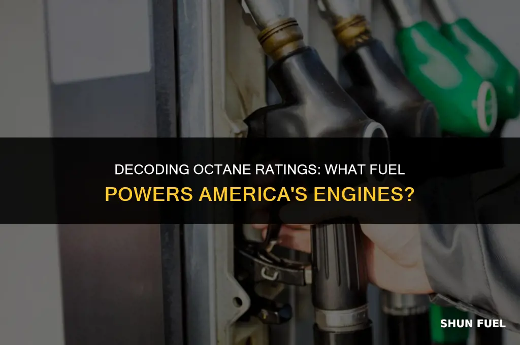 what octane fuel in us