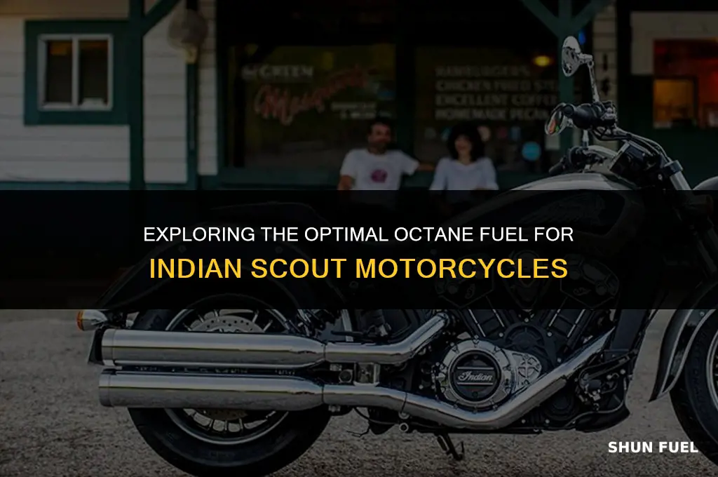 what octane fuel indian scout