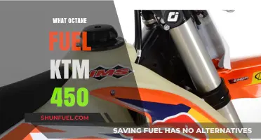 Exploring the Optimal Octane Fuel for Your KTM 450 Adventure