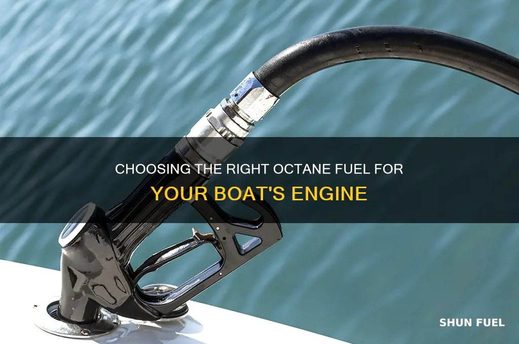 what octane fuel should i use in my boat
