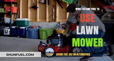 Choosing the Right Octane Fuel for Your Lawn Mower