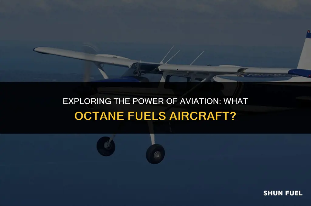 what octane is aircraft fuel