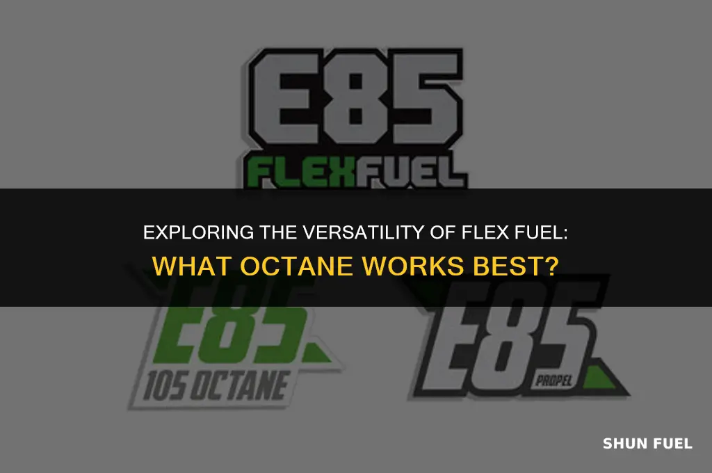 what octane is flex fuel