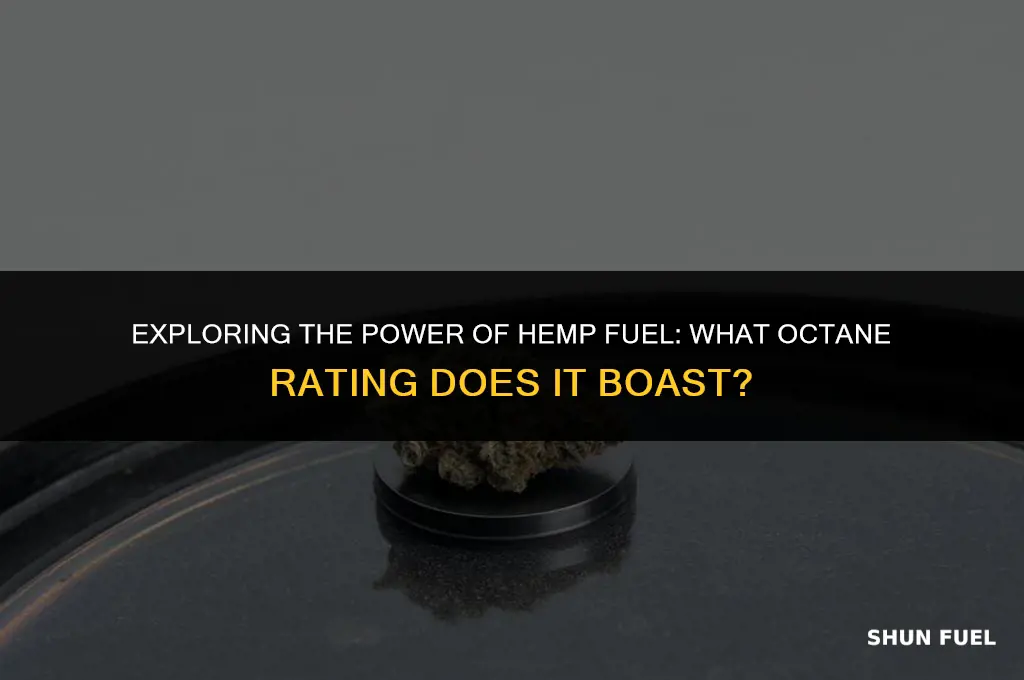 what octane is hemp fuel