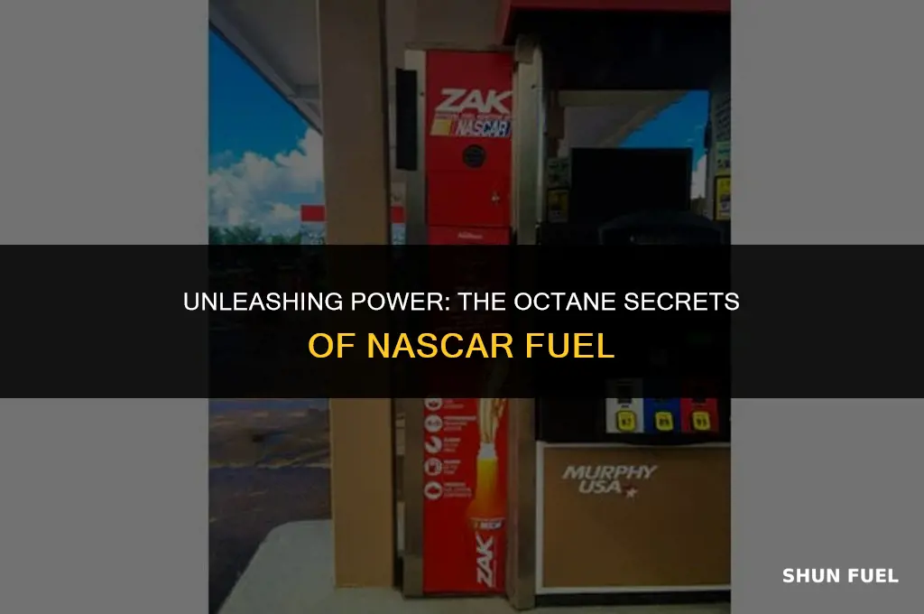 what octane is nascar fuel