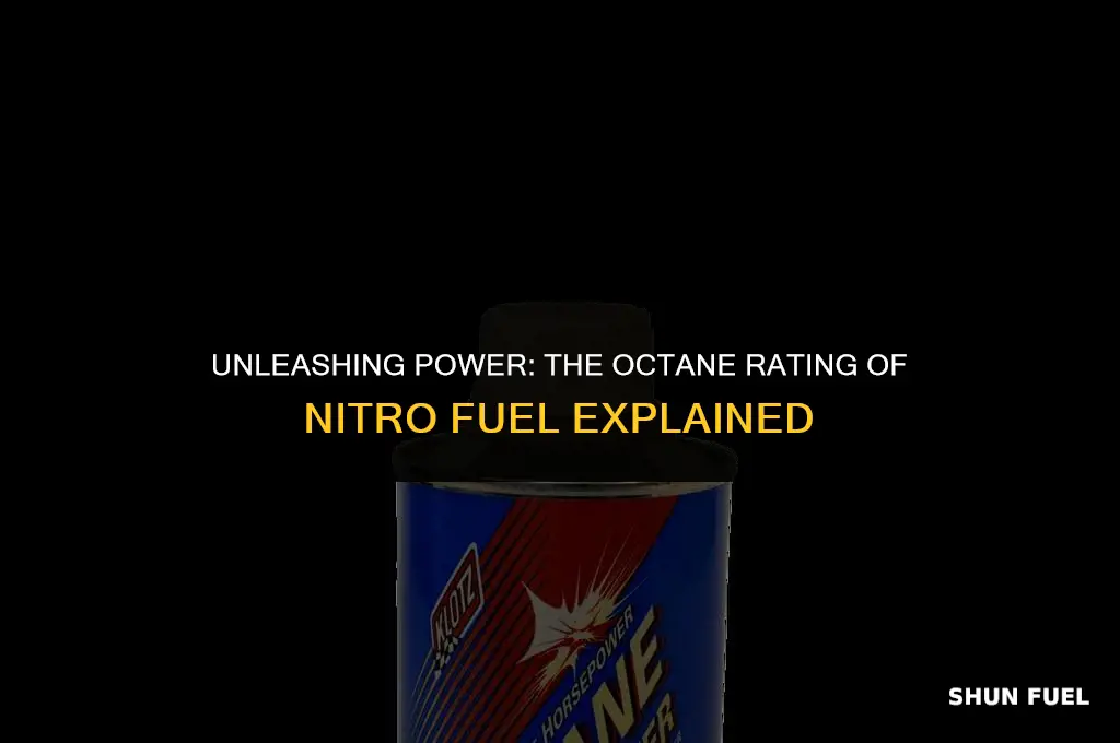 what octane is nitro fuel
