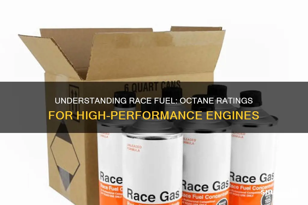 what octane is race fuel