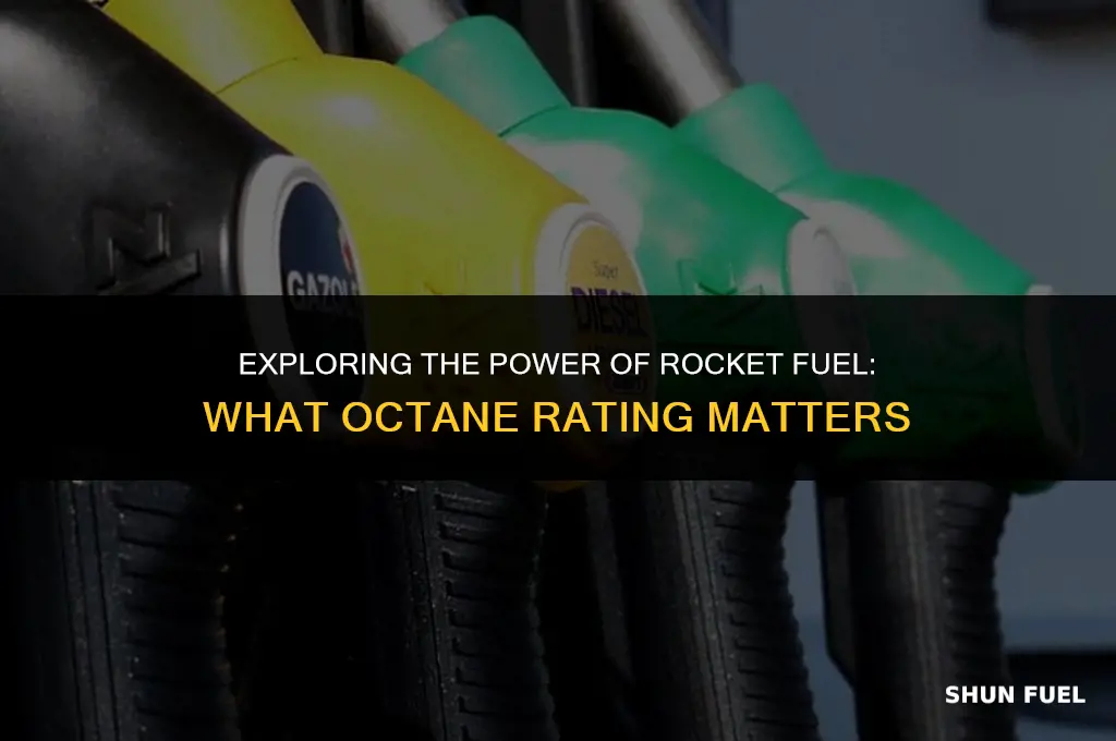 what octane is rocket fuel