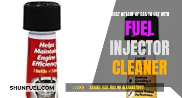 Using the Right Octane Gas with Fuel Injector Cleaner