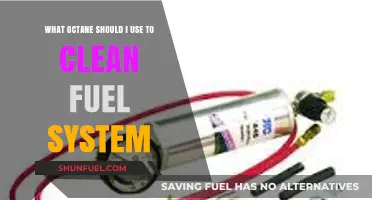 Choosing the Right Octane for Fuel System Cleaning: A Guide