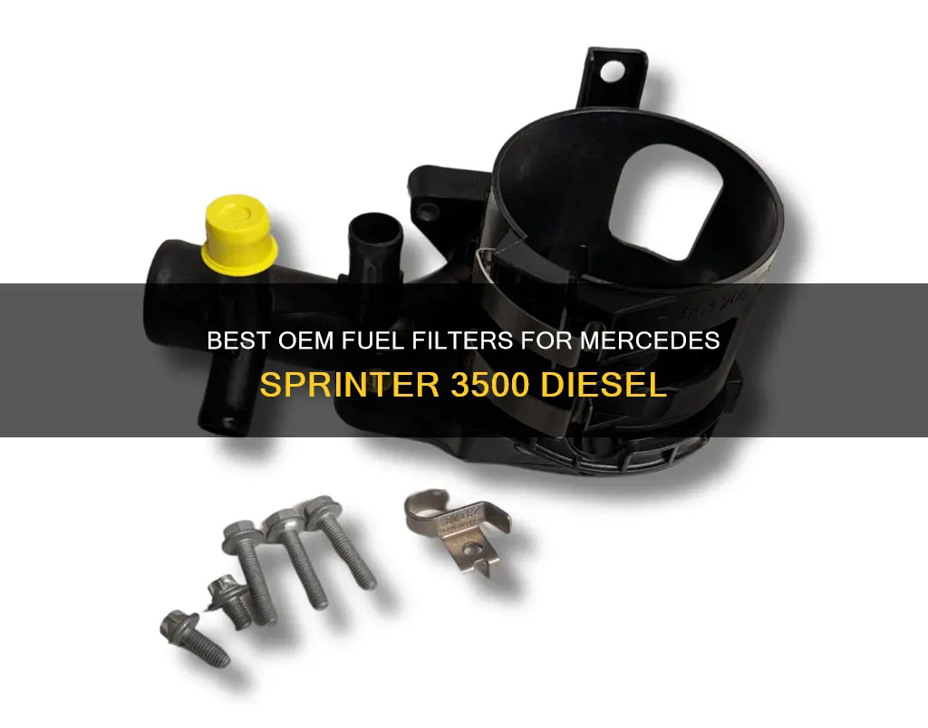 what oem fuel filter for mercedes sprinter 3500 diesel