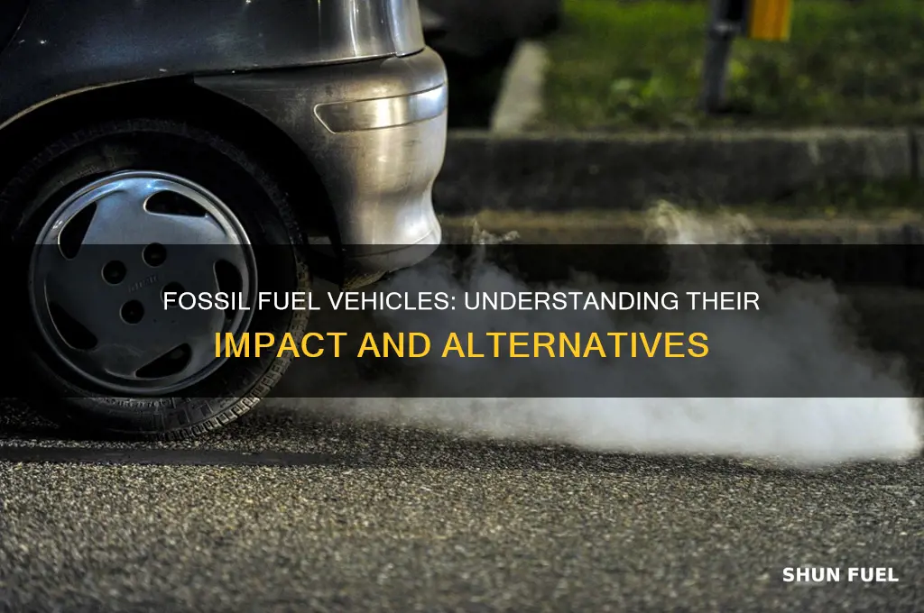 what of vehicles are fossil fuel based