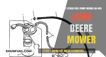 Compatible Fuel Pump Alternatives for John Deere 445 Mower Models
