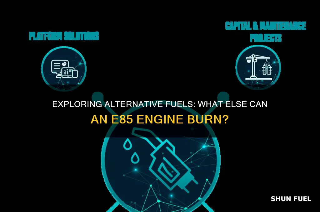 what other fuels can a e85 burn