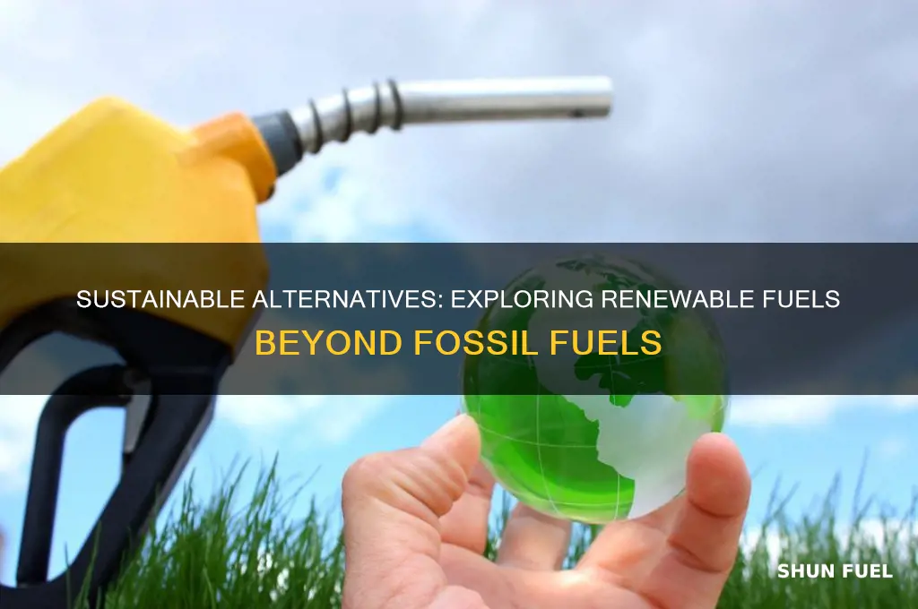 what other fuels can be used instead of fossil fuels