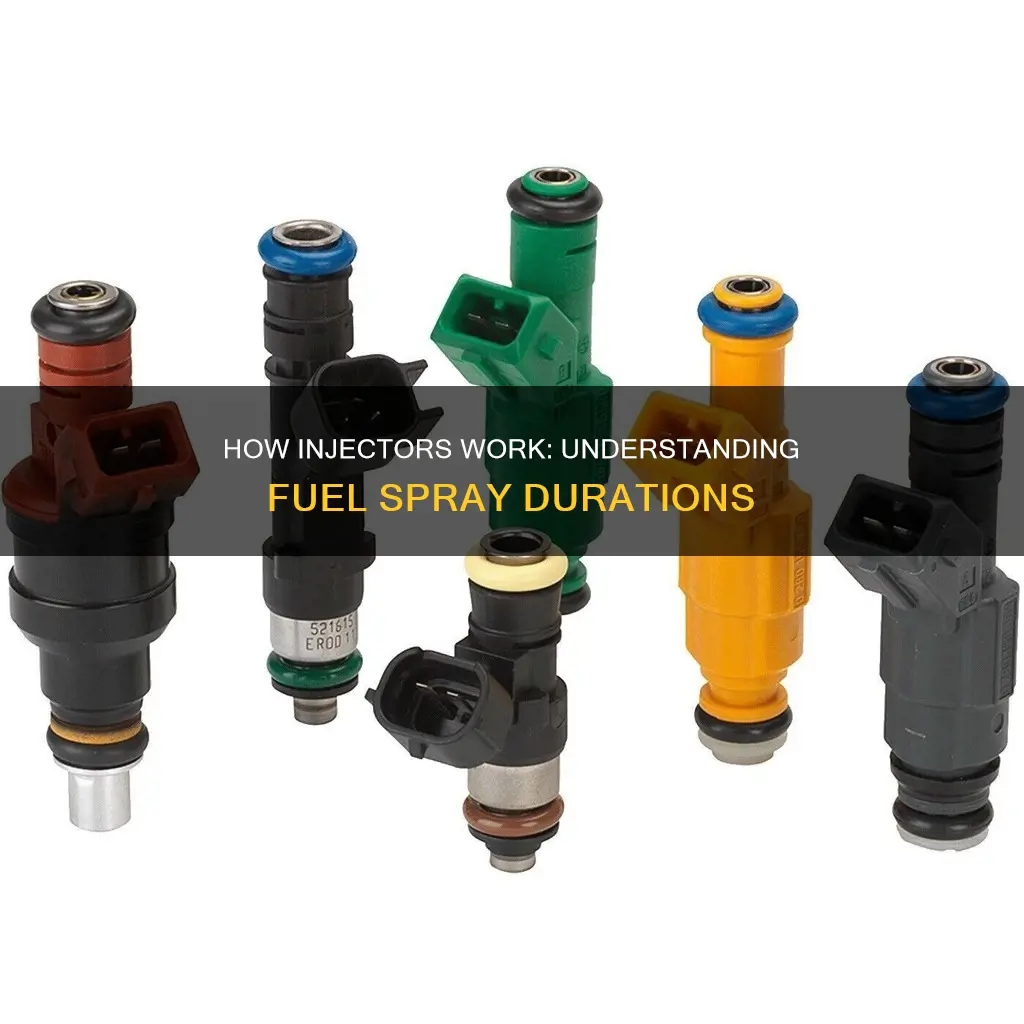 what part controls how long an injector sprays fuel