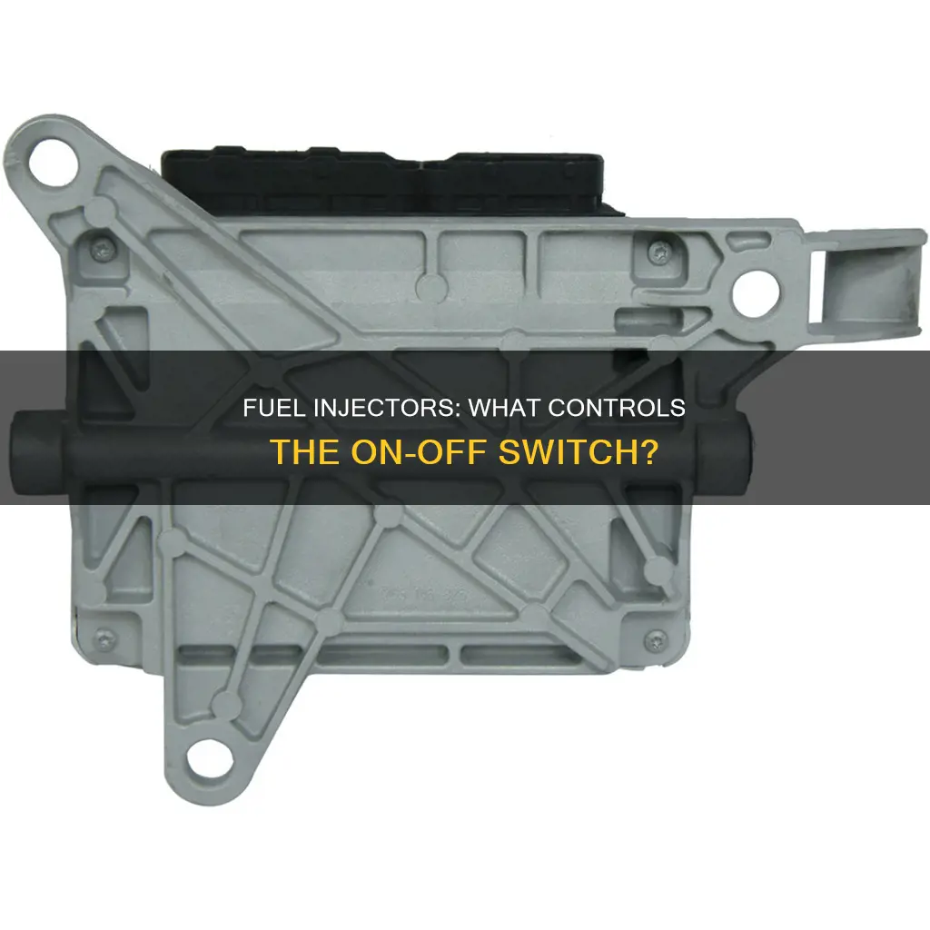 what part turns the fuel injectors on and off