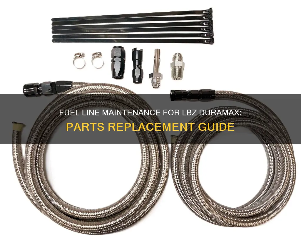 what parts to replace fuel lines on lbz duramax