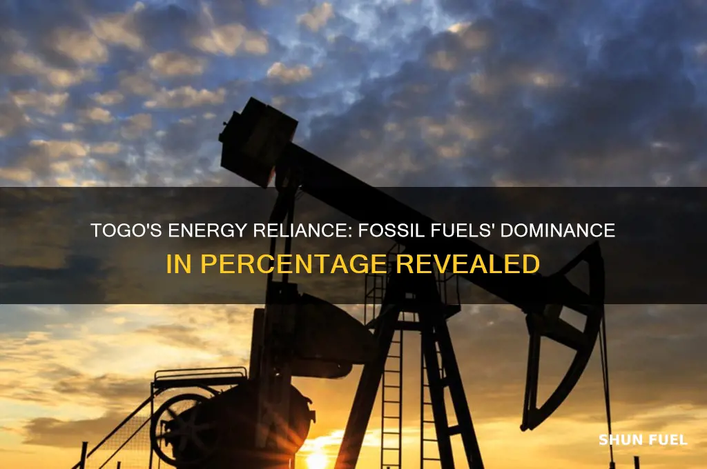 what percent of energy use is fossil fuels togo
