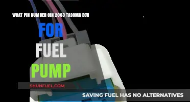 2003 Tacoma ECU Pin for Fuel Pump: Location Guide