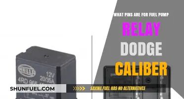 Dodge Caliber Fuel Pump Relay Pin Identification Guide