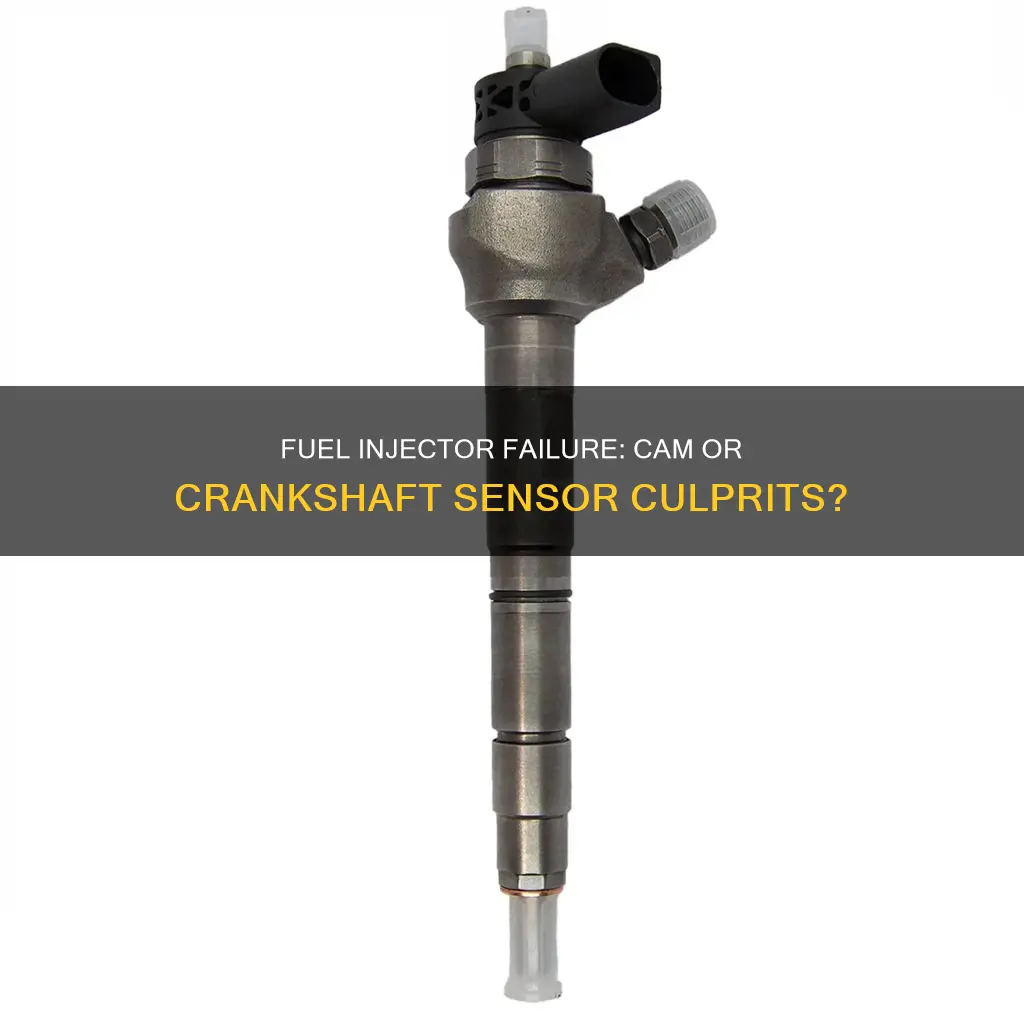 what pops the fuel injectors of cam or crankshaft sensor