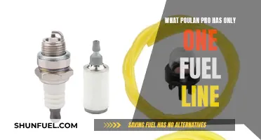 Poulan Pro's Unique Fuel Line Design: One Line, Many Benefits