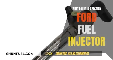 Ford Factory Fuel Injector: Understanding Pound Measurements