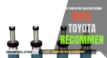 Toyota's Recommended Fuel Injector Cleaner: Pour-in Solution