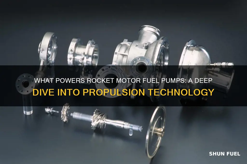 what powers rocket motor fuel pump