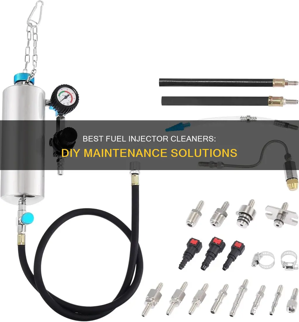 what products are used to clean fuel injectors
