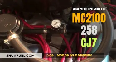 Fuel Pressure Optimization for MC2100 258 CJ7 Performance