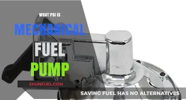 Understanding Mechanical Fuel Pump PSI: Optimal Pressure Explained
