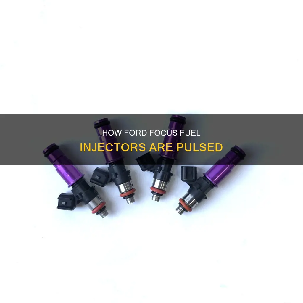 what pulses the fuel injectors on a 2003 ford focus