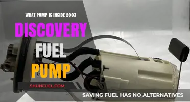Inside the 2003 Discovery: Fuel Pump Type and Function