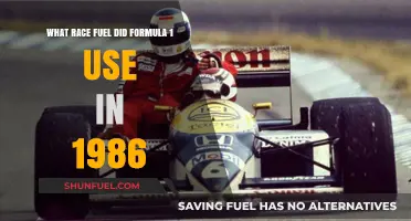 1986 Formula 1 Race Fuel: Unveiling the Octane Secrets of the Grid