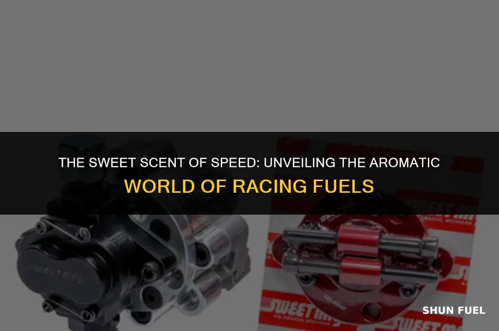 what racing fuel smells sweet