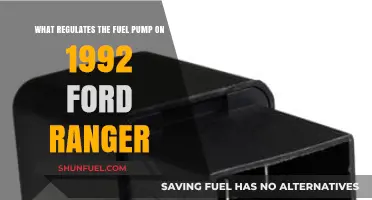 Understanding the 1992 Ford Ranger's Fuel Pump Regulation System