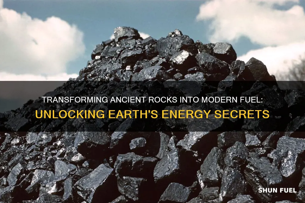 what rock can be transformed to fuel