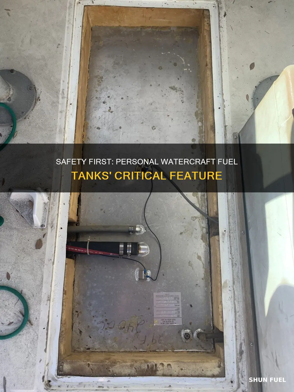 what safety feature was designed into personal watercraft fuel tanks