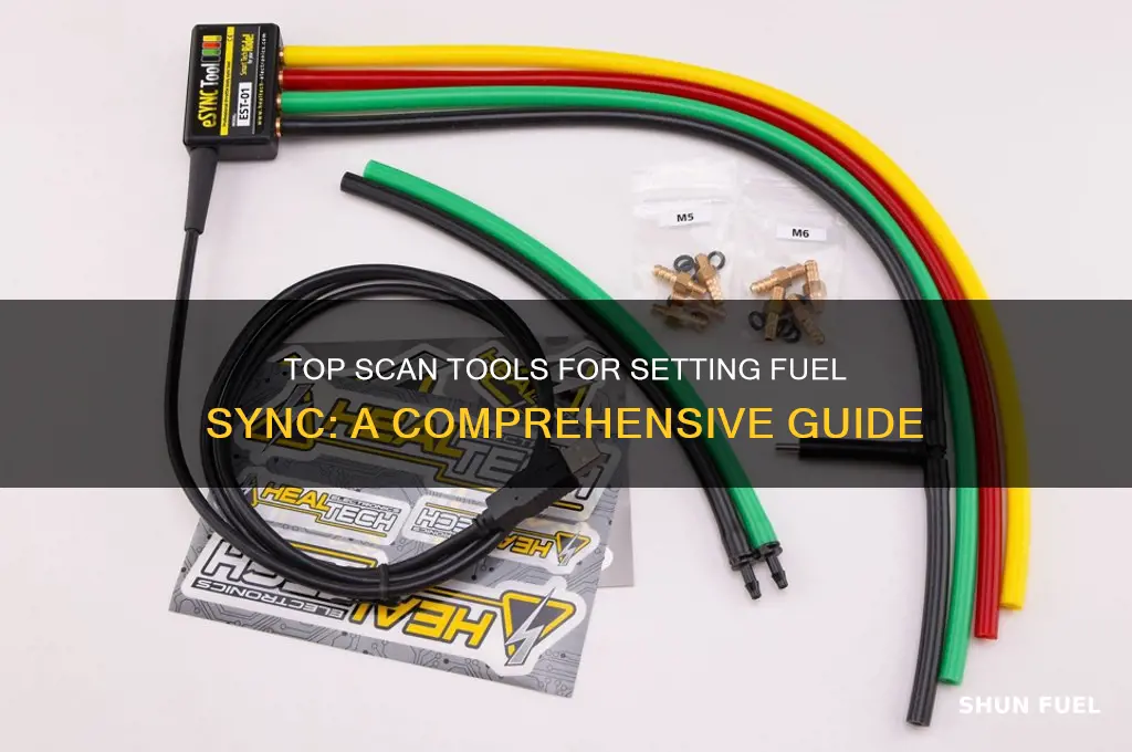 what scan tools can set fuel sync