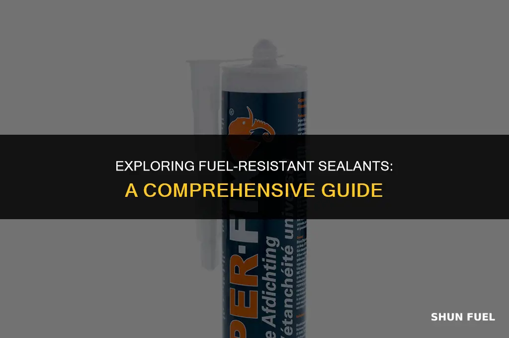 what sealant is fuel resistant