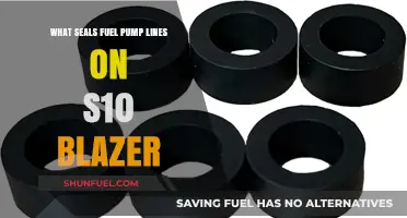 S10 Blazer Fuel Pump Line Seals: A Comprehensive Guide