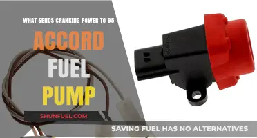Powering the 95 Accord Fuel Pump: Cranking Power Source Explained