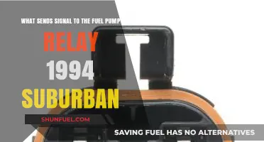 1994 Suburban Fuel Pump Relay Activation: Understanding the Signal Source
