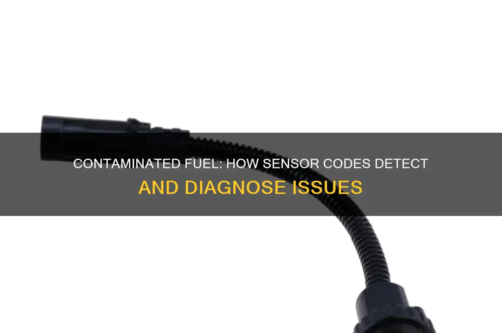 what senor codes can contaminated fuel